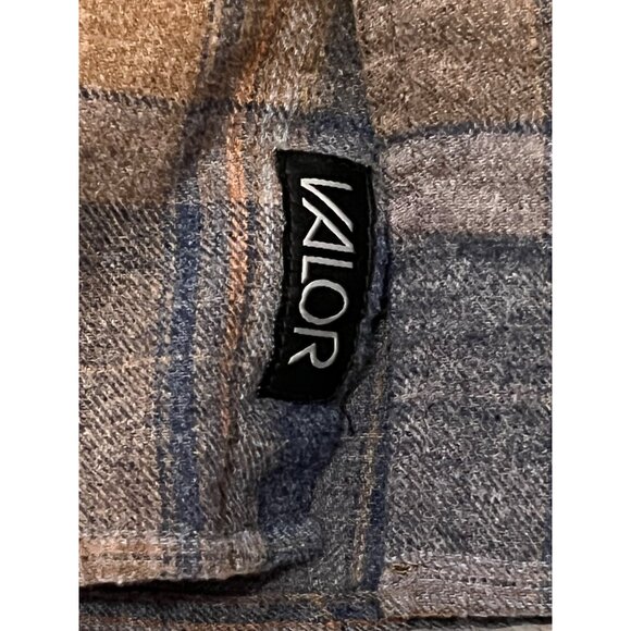 Valor Collective Plaid Flannel Shirt S Soft 2 Pocket Boho Comfortable - Picture 13 of 16
